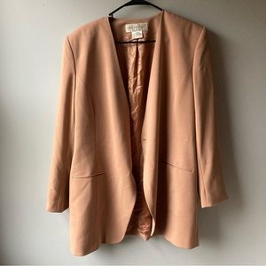 Light Pink (Salmon) Jones New York Vintage Blazer